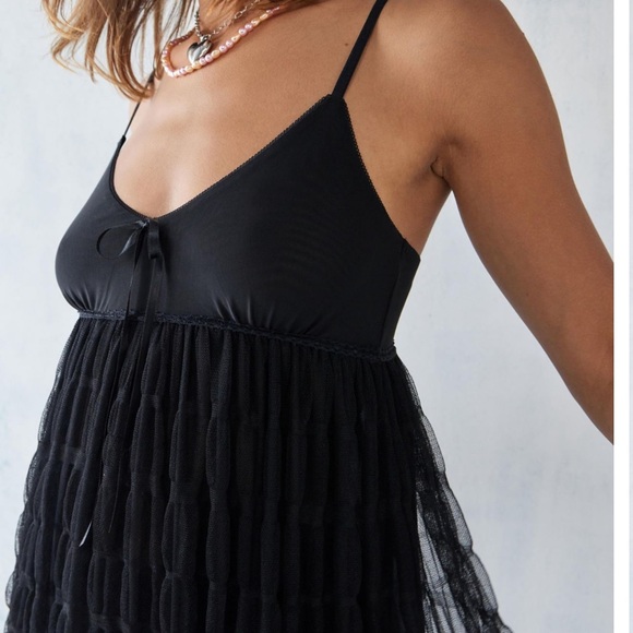 Urban Outfitters Black Mini Dress - Picture 10 of 10